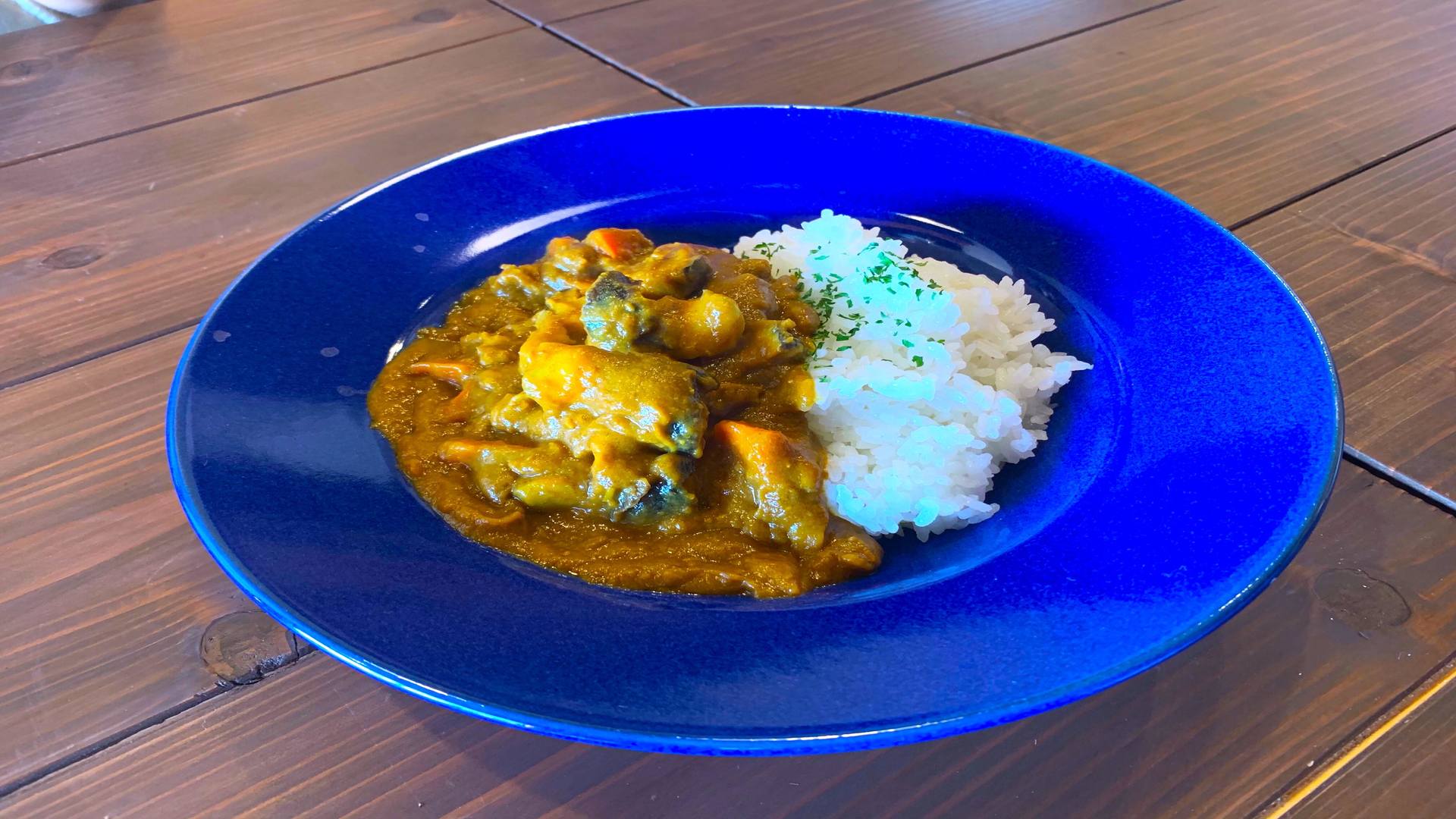 サザエカレー（1,300円）